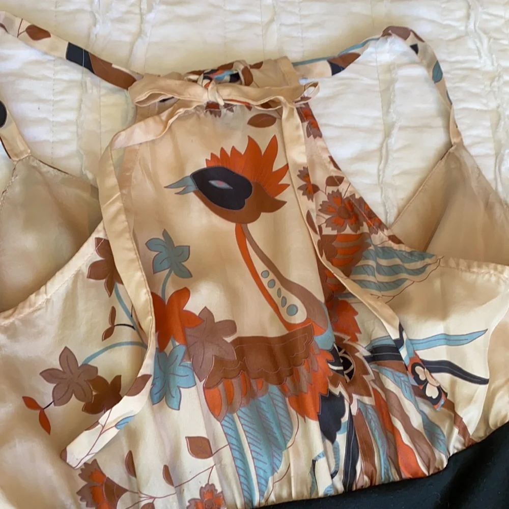 Hype Silk Halter Dress, size 2 - Picture 9 of 12